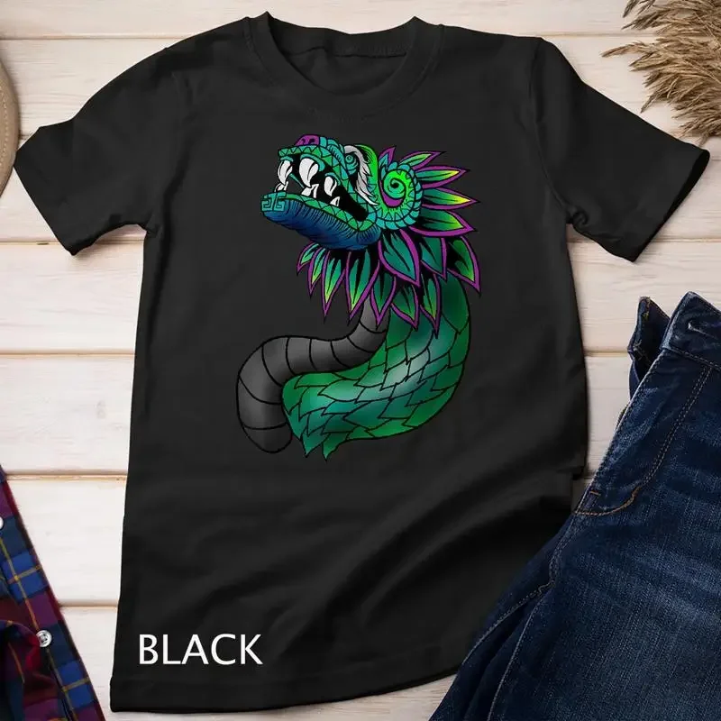 Aztec God Quetzalcoatl Cool Snake Dragon Inca Maya Gift Idea Unisex T shirt
