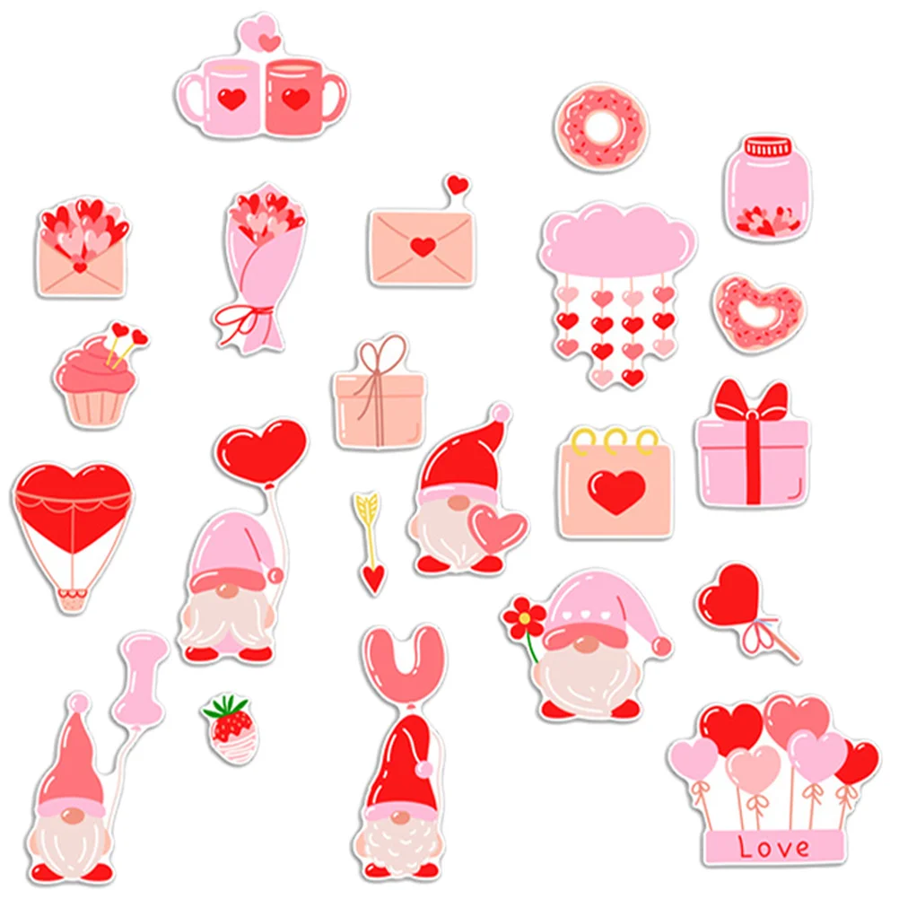 

1Set Lovely Gnome Magnets Refrigerator Decorations Adhesion DIY Fridge Stickers Creative Home Kitchen Gnome Magnet