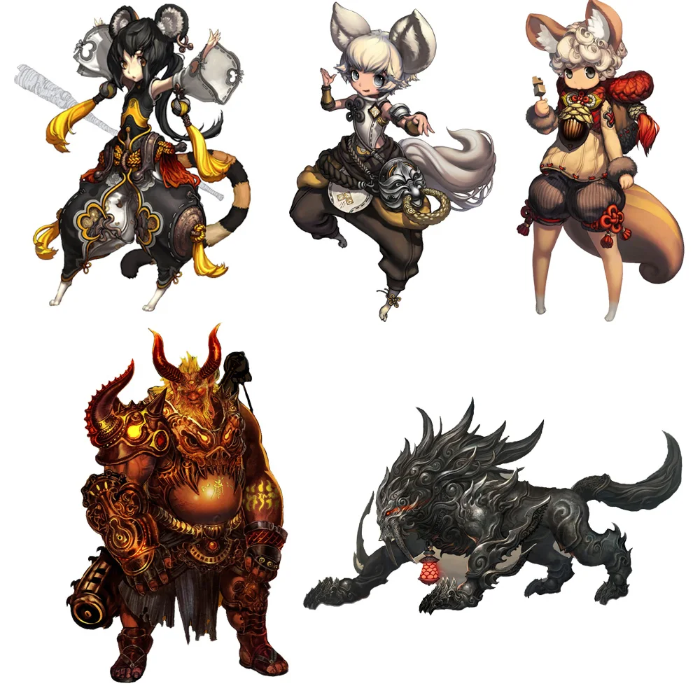 

Игровая наклейка 4K Blade Soul, автомобильные наклейки, плакаты, обои, мотоциклетные, внедорожные декоративные наклейки из ПВХ