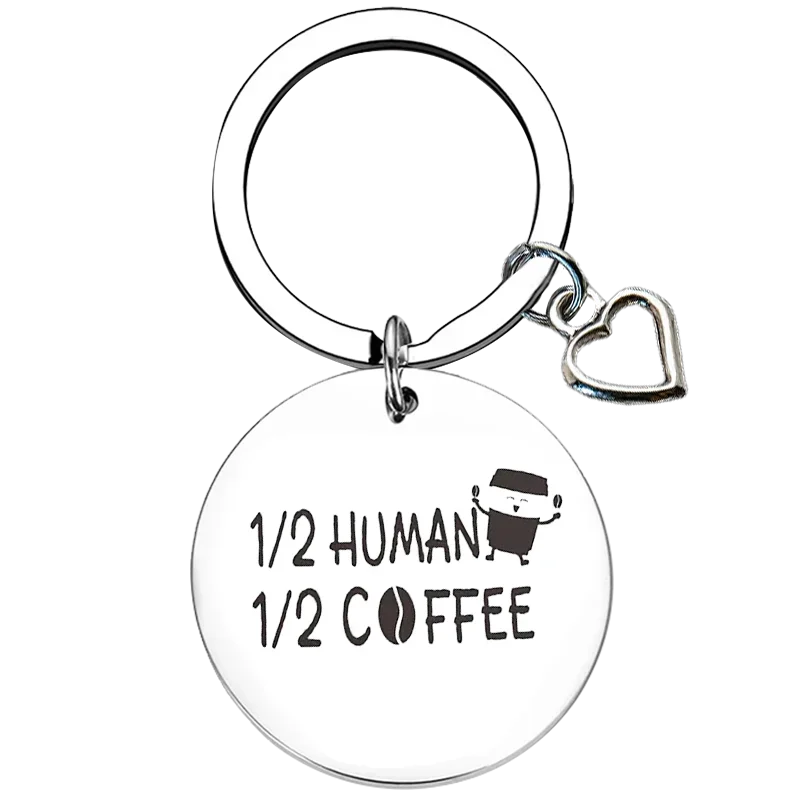 Hot Funny Coffee Keychain Mother Daughter Key Rings Bonus Mom Gifts best mama gift