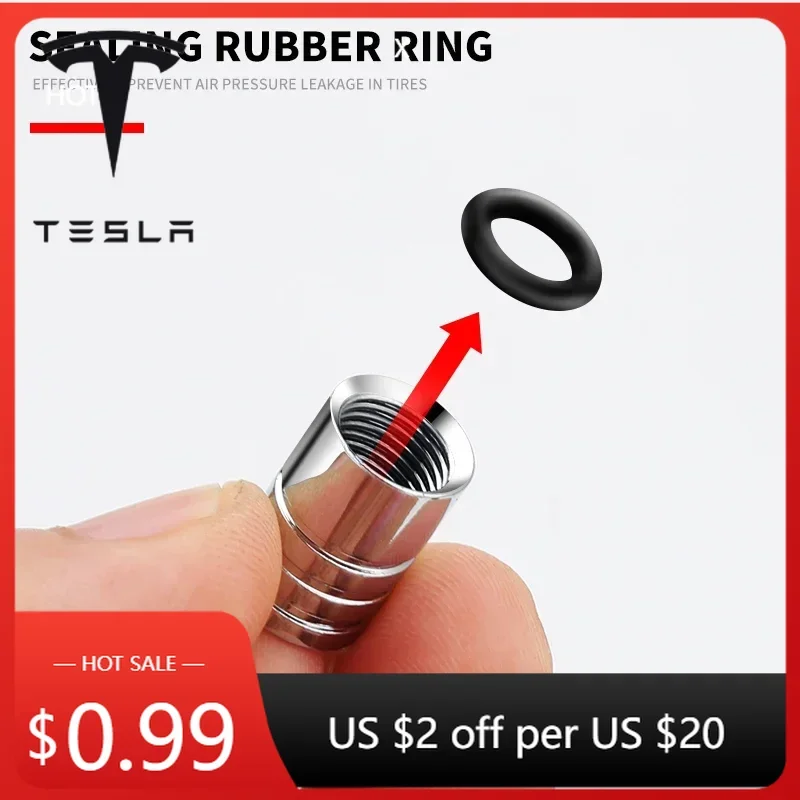 

Car Sticker 2025 Hot 4Pcs Car logo New Round Valve Metal Auto Parts For Tesla model 3 model X Y style MODEL S ROADSTER 2021 logo