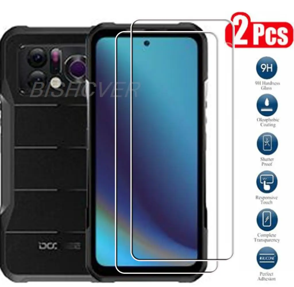 Tempered Glass FOR Doogee V20 Pro 6.43" 2023 Protective Film Explosion-proof Screen Protector On Doogee V20 Pro V20 Phone Glass