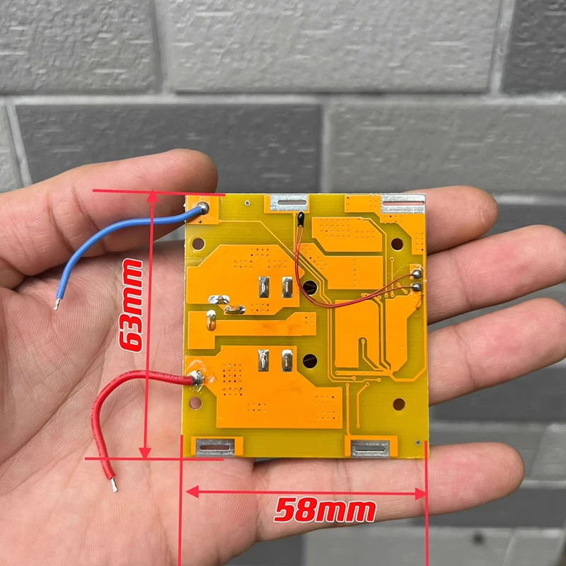 Placa de protección de batería de energía, 5 cuerdas, 18-21V, herramienta eléctrica, carga de taladro eléctrico, nueva marca, 1 unidad