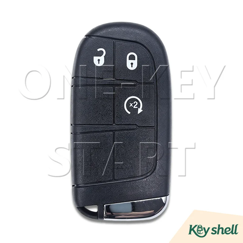 SIP22 Ersatzschlüsselgehäuse für Smartkey-Fernbedienung für Chrysler Jeep Compass Renegade Cherokee mit 2/3/4/5 Tasten – Detail 9
