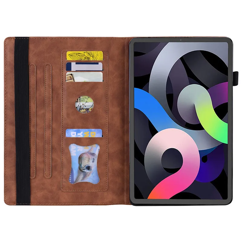 Etui Coque na iPada A16 Luksusowy portfel ze skóry PU na tablet Funda na iPada 11. i 10. generacji Etui na iPada 2025 11 cali Pokrowiec — zdjęcie produktu 4