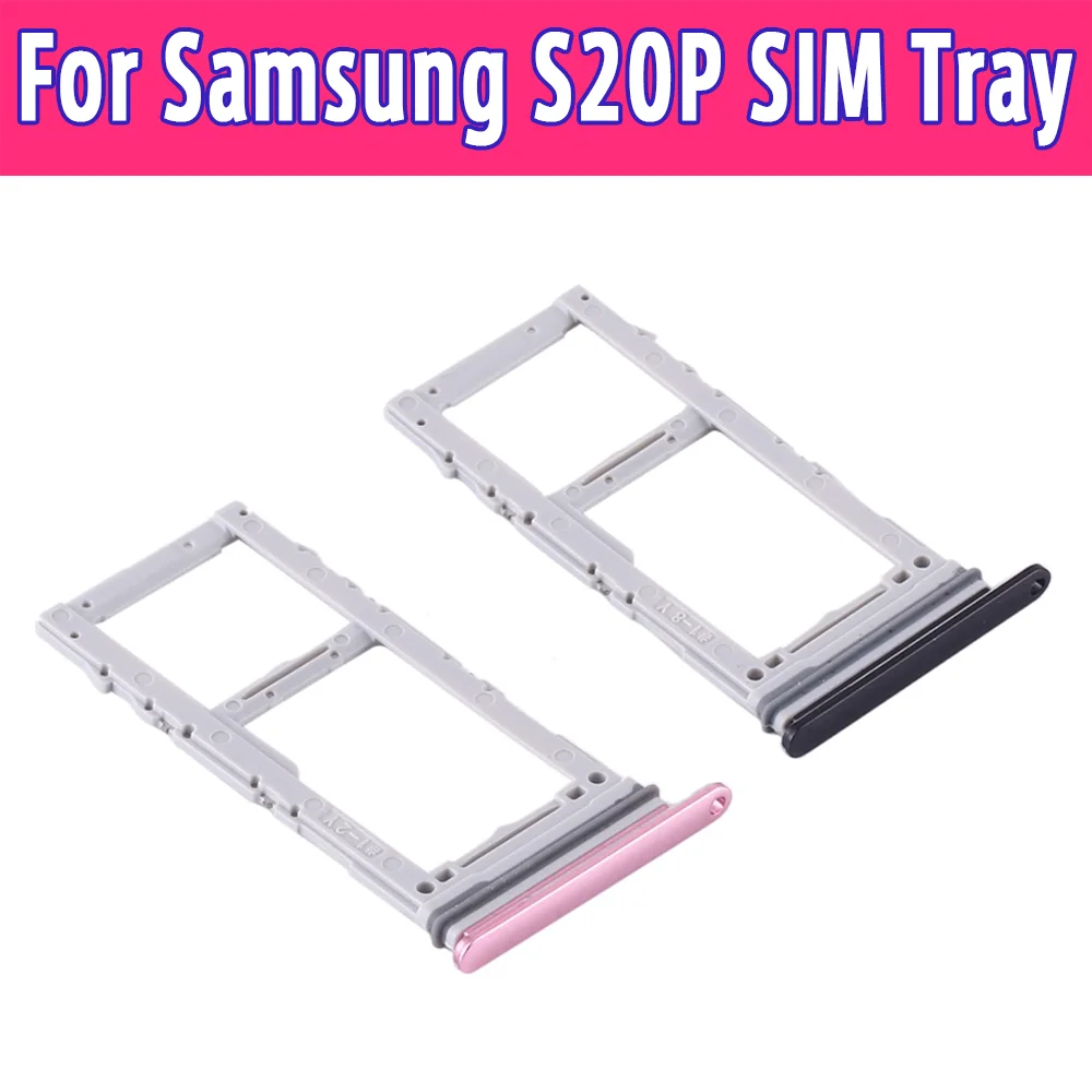 Dual SIM Card Tray For Samsung Galaxy S20PLus SM-S986B SM-S986U SM-S986N Nano S20+ SIM Holder Replacement Part