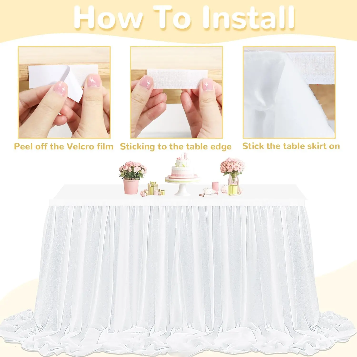 Thumbnail 3 - #30 Best Rated Table Skirts to Buy in 2026