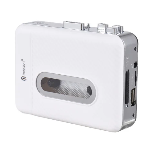 TONIVENTE Cinta de casete a MP3 Convertidor de casete a reproductor de tarjetas MP3 Grabador de cinta de disco U a reproductor de casete de reproductor de MP3