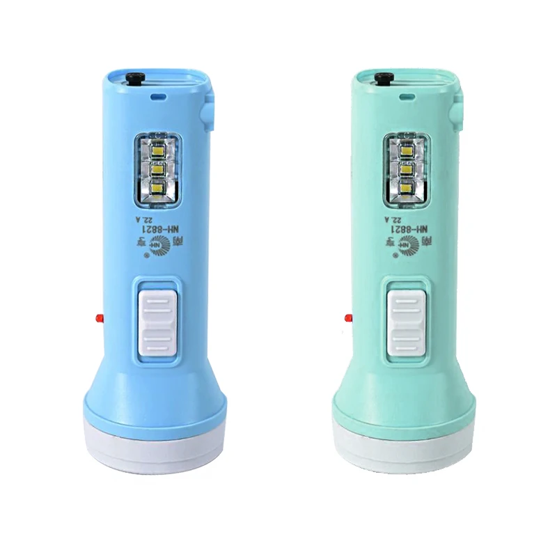 Spotlighting LED Solar Rechargeable Household Flashlight
