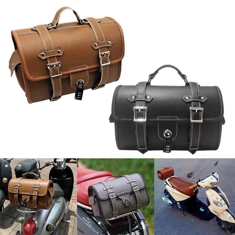 

Universal Motorcycle Large Capacity Waterproof Bags Side Tool Bag Rear Travel Luggage Seat Bag For Harley Honda Yamaha