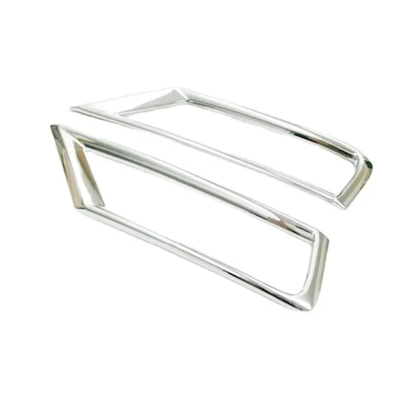ABS Chrome For Tiguan L Tiguan MK2 2016 2017 2018 Car head front fog light lamp frame cover trim accessories auto styling 2pcs