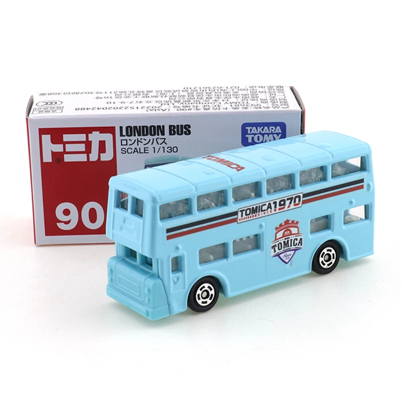 

Takara Tomy Tomica No.90 Лондонский автобус, автомобиль, литой под давлением металлический поп, популярные миниатюрные детские игрушки, коллекционные украшения
