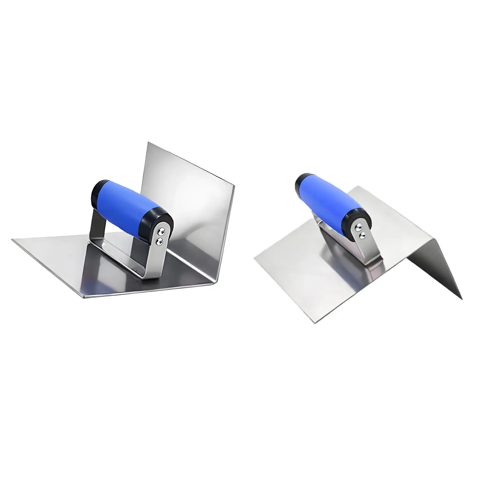 乾式壁コーナートロウェル 内側外側 ステンレス鋼の左官用スパチュラ 壁のコーナーを滑らかにするため DIY 建設用