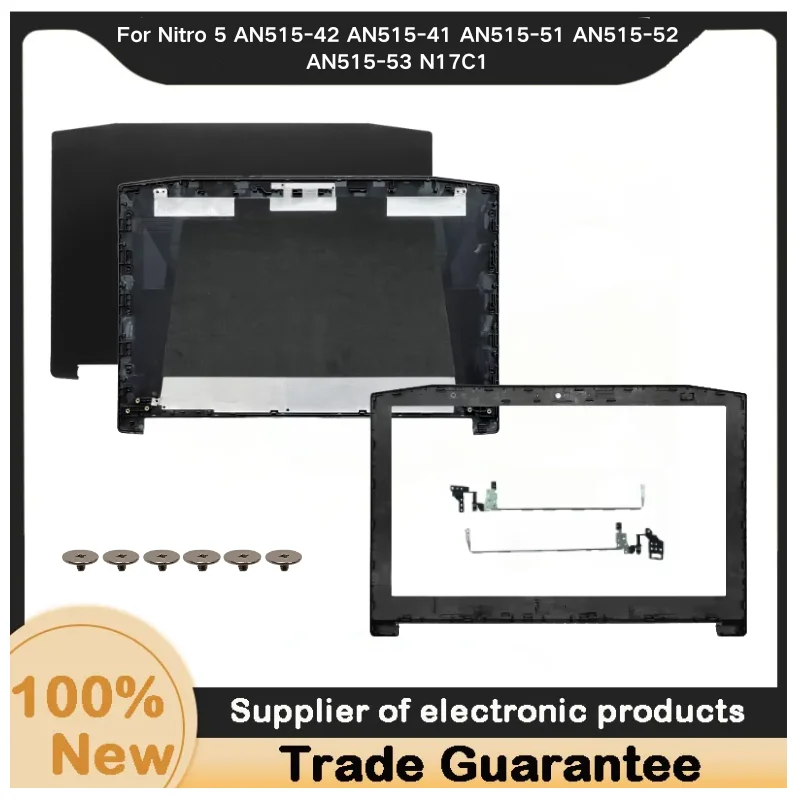 New For Kailxuling Nitro 5 AN515-42 AN515-41 AN515-51 AN515-52 AN515-53 N17C1 LCD Back Cover/Front Bezel Case /Screen Hinges