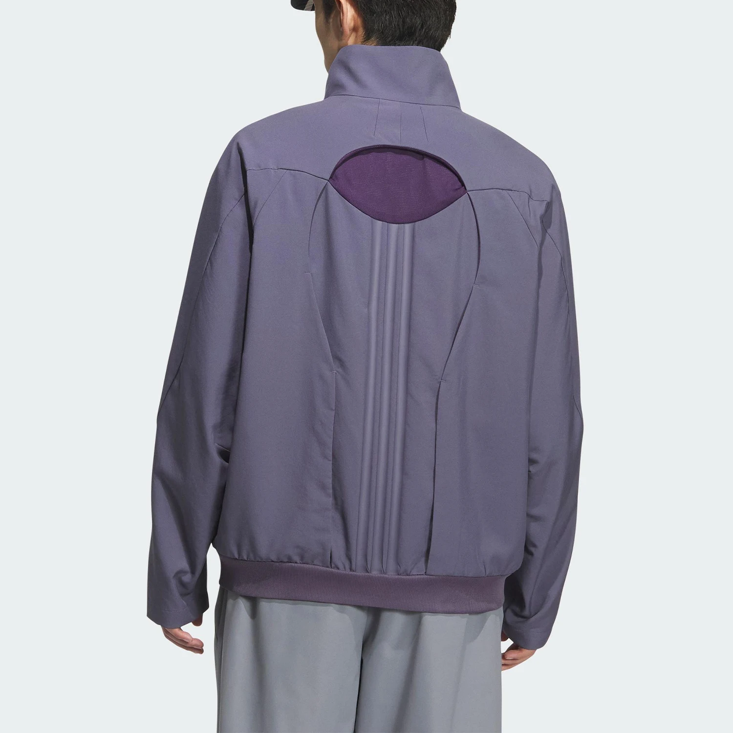 Adidas genuine FOS men's quick drying stand up collar loose sports jacket jacket KC0149
