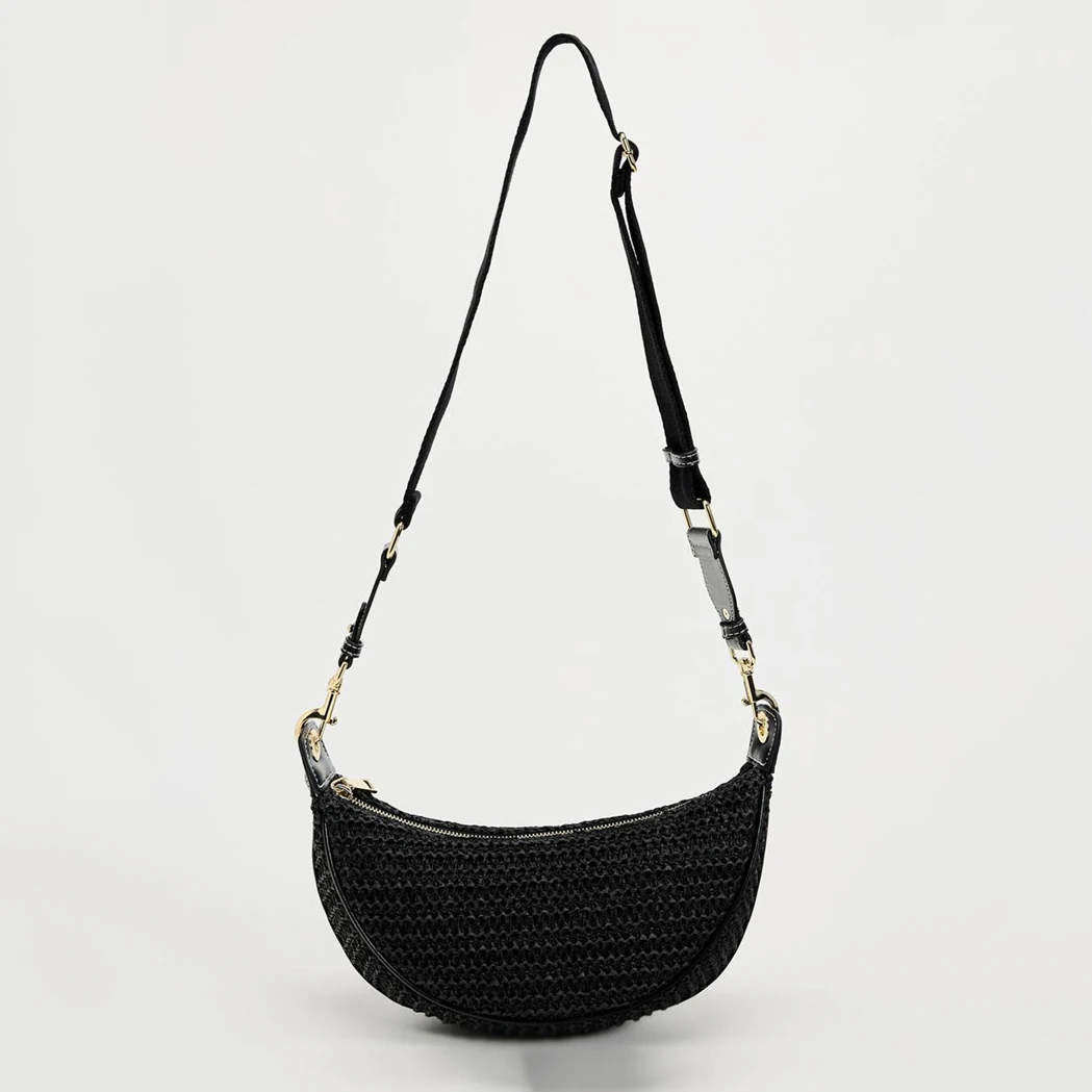 Summer新款女包女士肩斜挎包 Armpit Bag Straw Bag Seaside Beach Bag Woven Bag