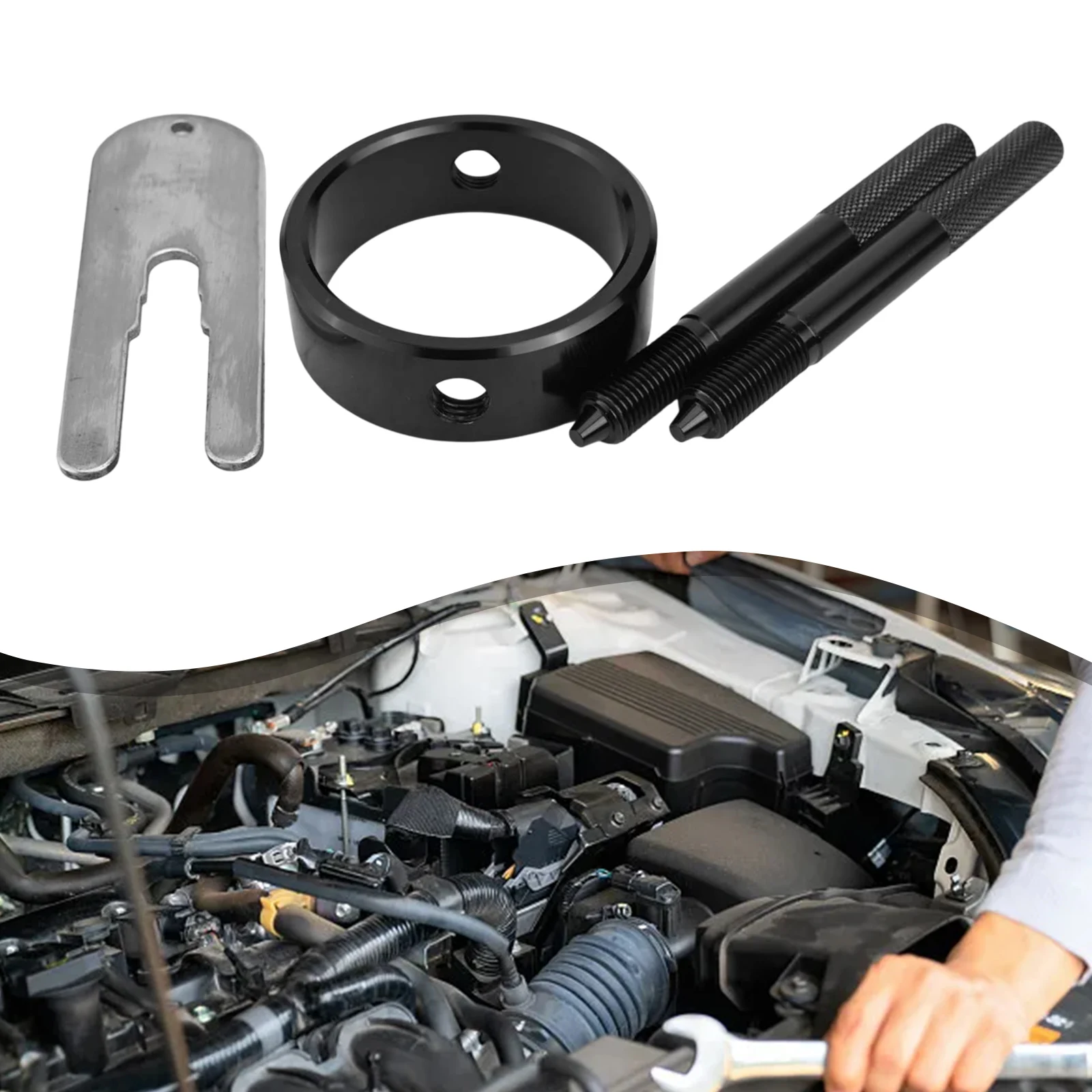 

Auto Parts Motorcycle Fork Spring Compressor Tool High Universality Fitment Stainless Steel For Cruisers For Motorcycle Repair