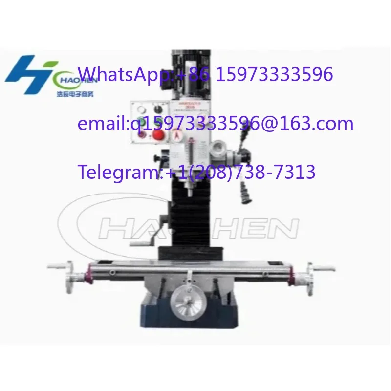 Small Multifunctional Drilling and Milling Machine for Metal Wood Processing Household DIY Mini Benchtop Workshop Tool