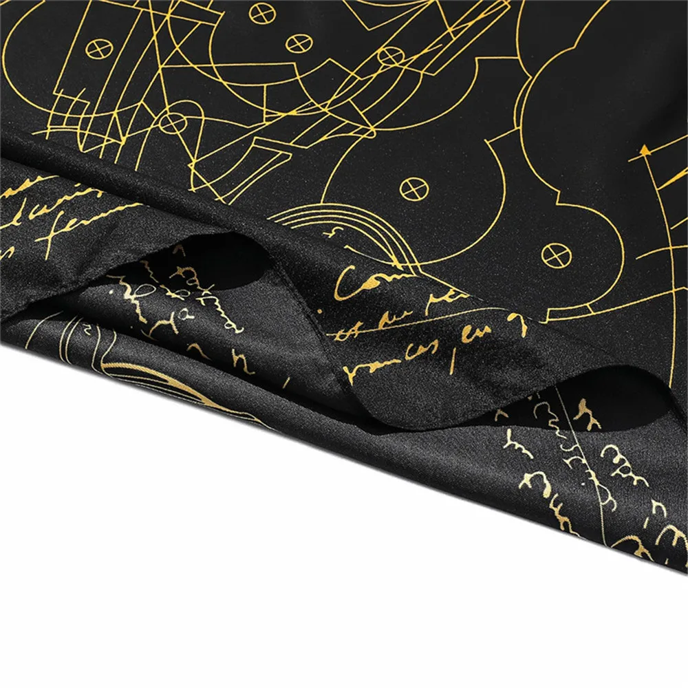 POBING Silk Scarf Women Large Shawls Horse Print Stoles Square Bandana Luxury Kerchief Big Hijab Scarf Female Foulards 130CM