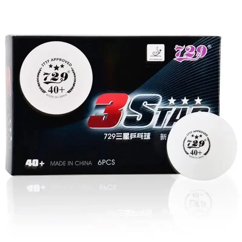 Original 729 3Star Table Tennis Training Competition Seamless New Material