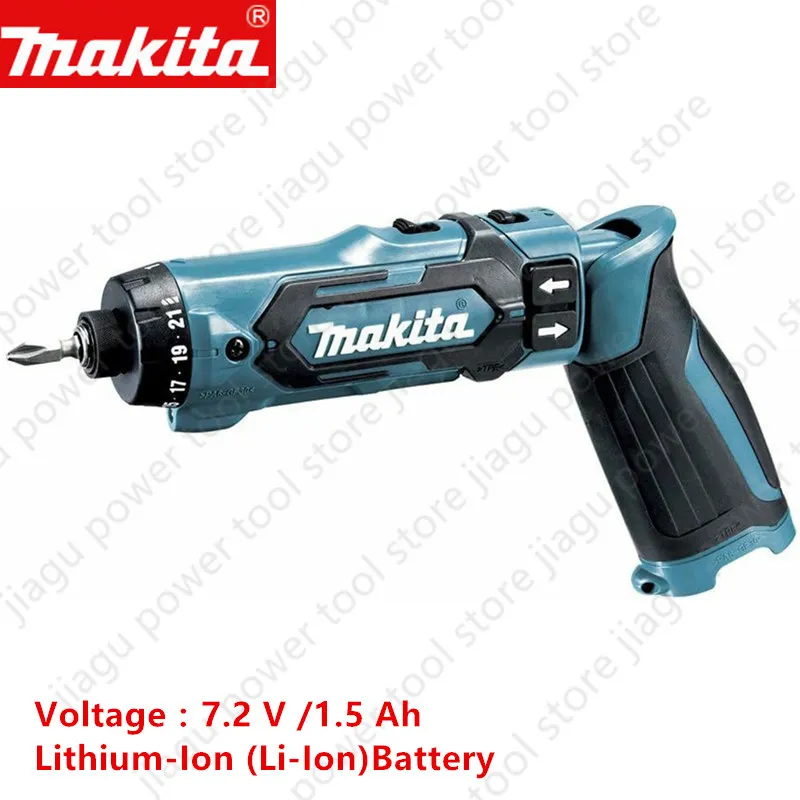 Makita DF012DZ 7.2V Cordless Electric Screwdriver Lithium Multiunctional Small Handheld Foldable Compact Driver Tools ,Body Only