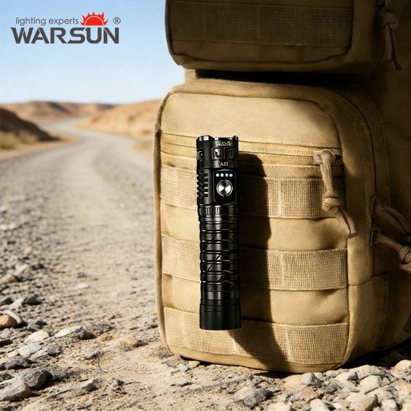 

Перезаряжаемый фонарь WARSUN A23 с магнитным основанием, 7 режимов, светодиодный, с клипсой для ремня, для походов, рыбалки, EDC, портативный, водонепроницаемый IP56