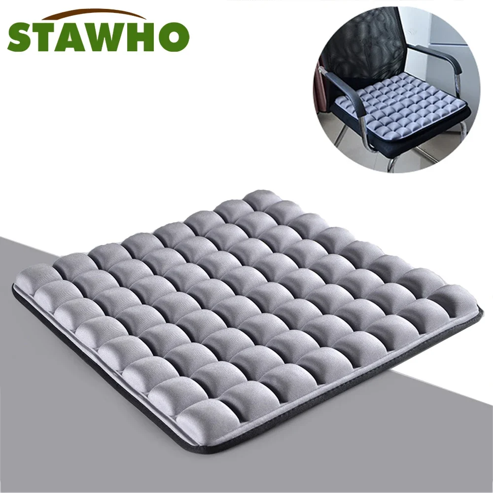 Seat Cushion Nonslip Chair Pad Breathable Hip Protector For Wheelchair Office Chair Cars Home Living Pressure Relief