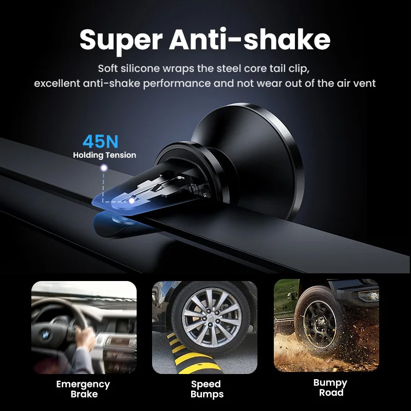 【New-in Sale】UGREEN Magnetic Car Phone Holder Universal For iPhone 16 15 14 Pro Max Xiaomi Samsung Dashboard Car Phone Stand
