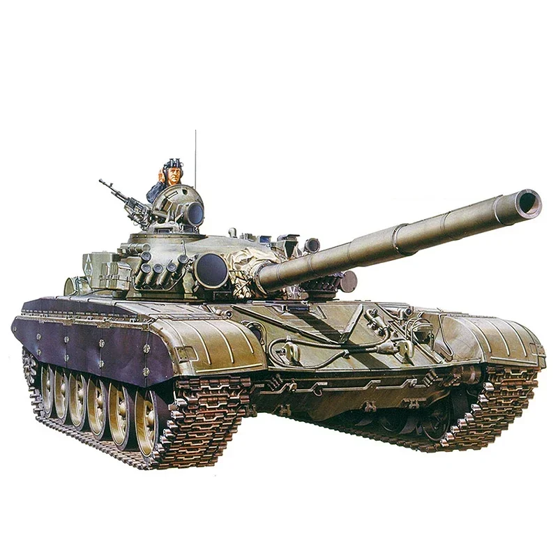 TAMIYA assemblare il kit modello in plastica 35160 Carro armato da battaglia principale sovietico T-72M1 1/35