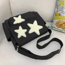 Women Cute Bags Trendy Shoulder Bag Y2k Star Messenger Bag Versatile Crossbody Bag Women Luxury Handbags Japan Commuter Bag