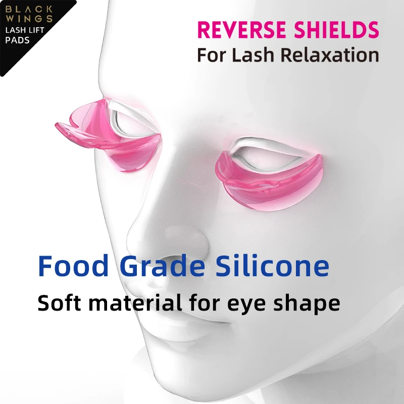 Reverse Shields rEyelash Perming Curler Lift Pads Eyelash Perm Pads Rods For LashLift Silicone For Eyelashes Makeup Beauty Too