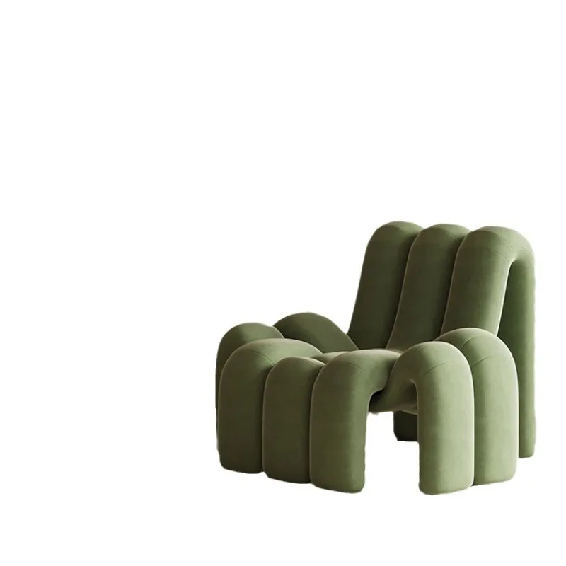 Special-shaped single sofa spider creative modern simple reception beauty salon B & B leisure