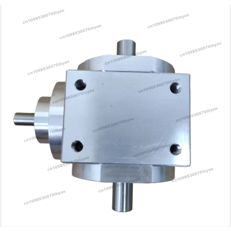 Suitable for Right Angle Commutator 90 Degrees 1 To 2 Corner Gearbox Vertical Horizontal T-type L Spiral Bevel Gear Reducer