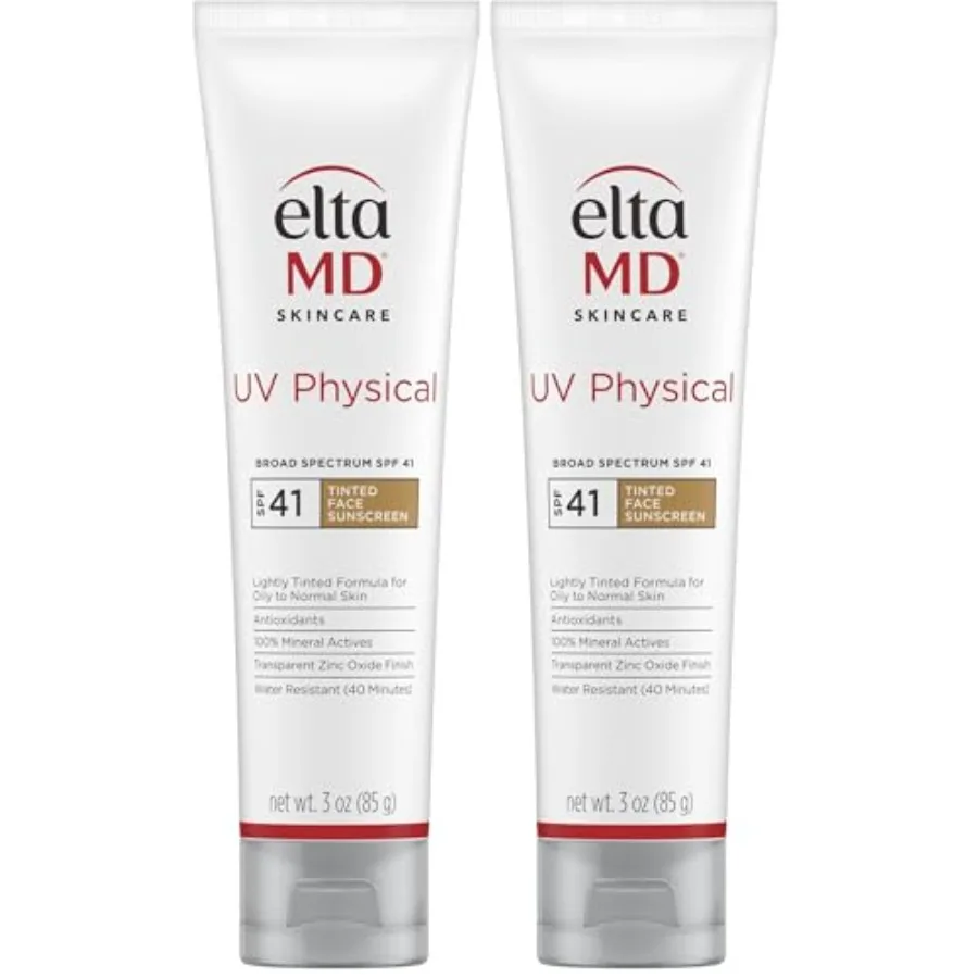 

Face sunscreen for daily wear, zinc oxide mineral formula, light tint, non-greasy transparent finish with SPF protection