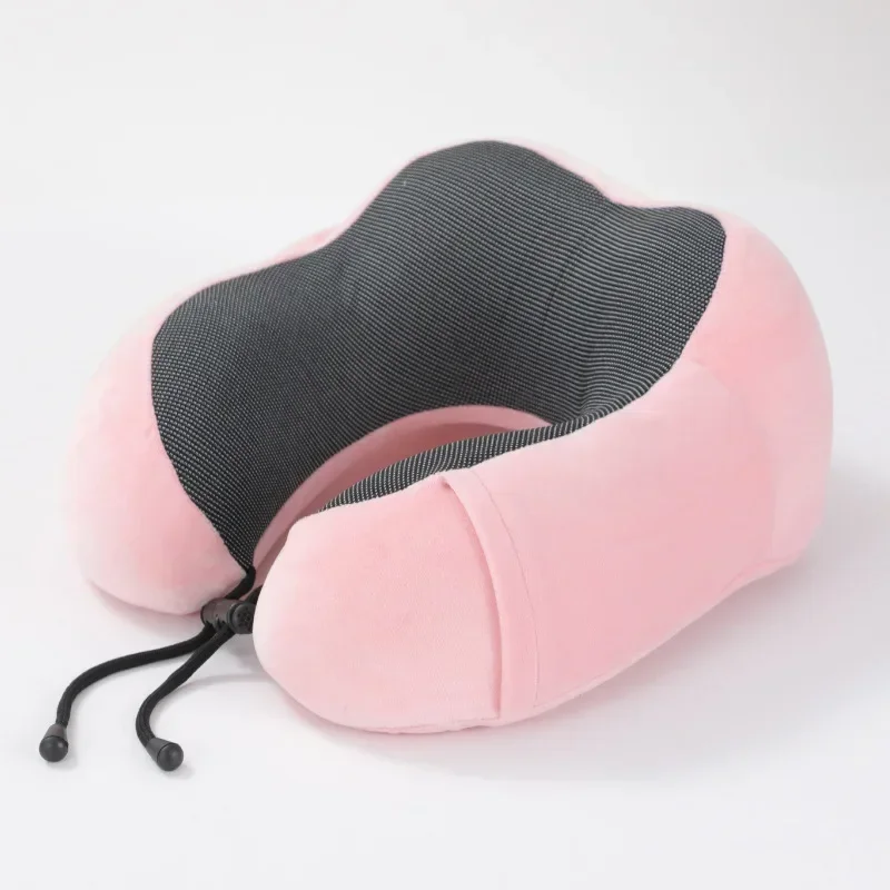 U Shaped Memory Foam Neck Pillows Soft Travel Pillow Massage Neck Pillow Sleeping Airplane Pillow Cervical Healthcare Bedding