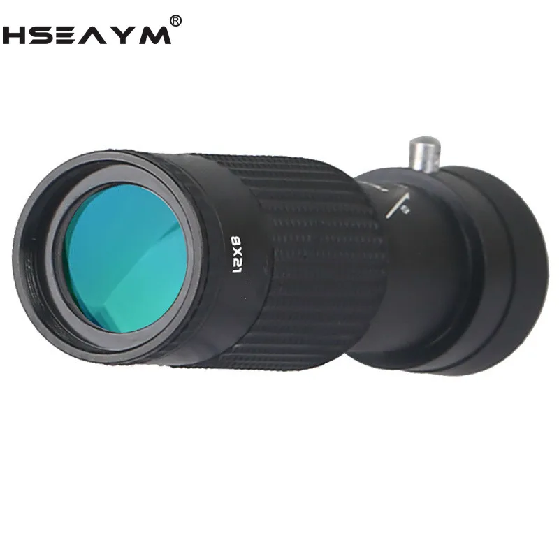 8X21 Hunting Professional Telescopic Monocular Telescope Optical Glass Portable Life Waterproof Children Toys Spyglass Monocle