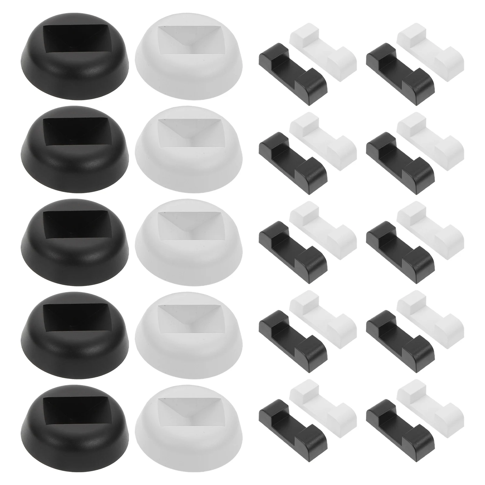 40 Pcs Jewelry Display St Durable Base Support High Grade Material Shop Suitable Rack Bases Packaging Box Display