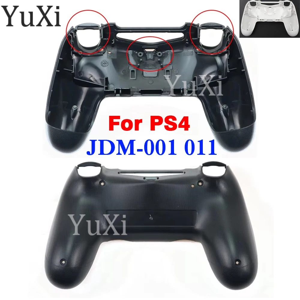 1Pc Bottom Housing Shell For PS4 Wireless Gamepad Controller Black White Back Shell Case For Playstation 4 JDM JDS 001 010  011