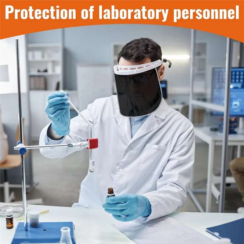 

ABKP-4 шт. для сменной линзы с полным покрытием лица, набор защитных козырьков 15,47 x 7,87 дюйма