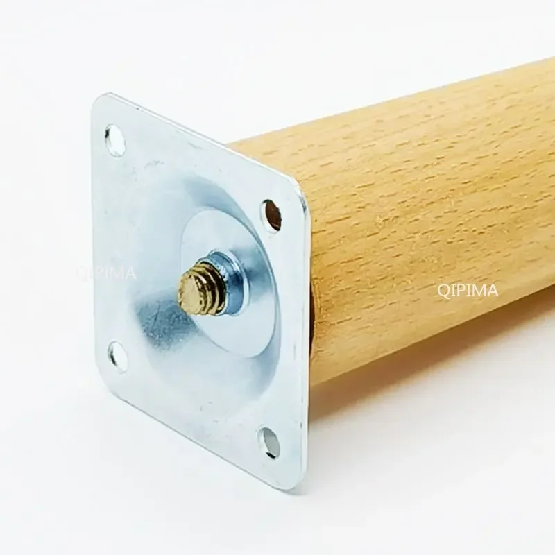 6 Set Wood Connecting Iron Sheet Hardware Table Feet Set Accessories Angled Legs Fixing Plate Bracket Furniture