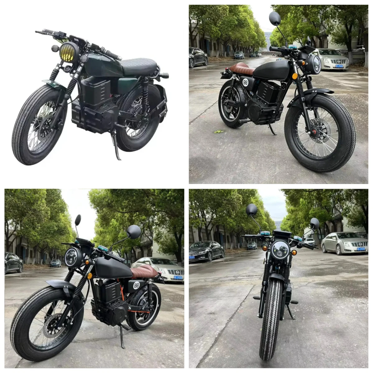 

STLF Luyuan MotorcycleThe Latest New Energy Lithium Battery High Speed New Arrival Good Quality Fashion Model Retro Electric