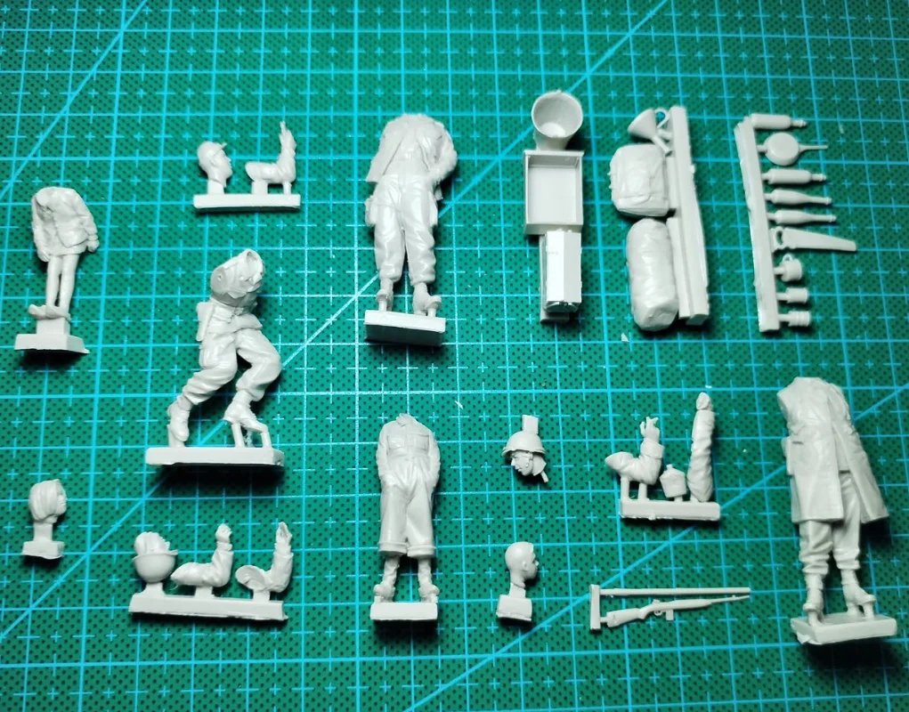 Resin Soldier 1/35 Scale Figure Model Kit  Us Army 101st Airborne Div. Market Garden Holland 1944 Unassembled Unpainted 465