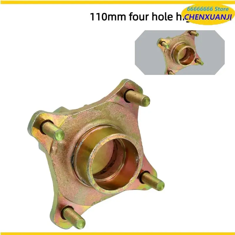 110mm 4 * M10 stud  front brake disc hub suitable for Chinese ATV GO kart utv buggy golf cart quad bike accessories