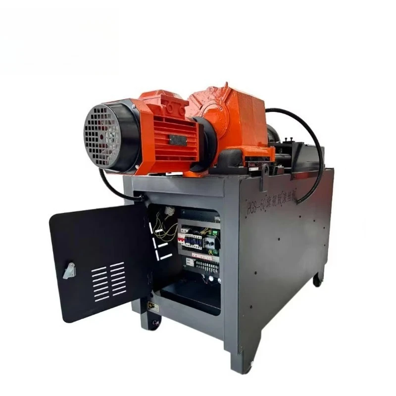 High Efficiency Steel Bar Thread Rolling Machine 16mm To 40mm Rebar Threading Equipment for Outdoor Industrial Use view 3