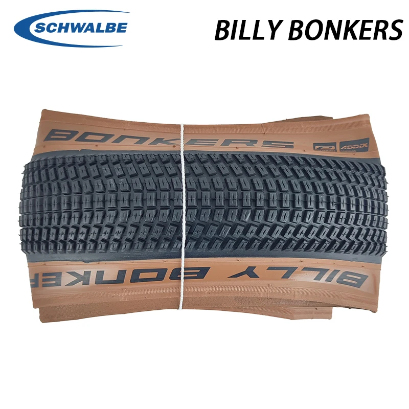 SCHWALBE Original BILLY BONKERS 20x2.00 Brown Sidewall Folding Tire for Dirt Jump MTB Bike BMX PumpTrack Bicycle Cycling Parts