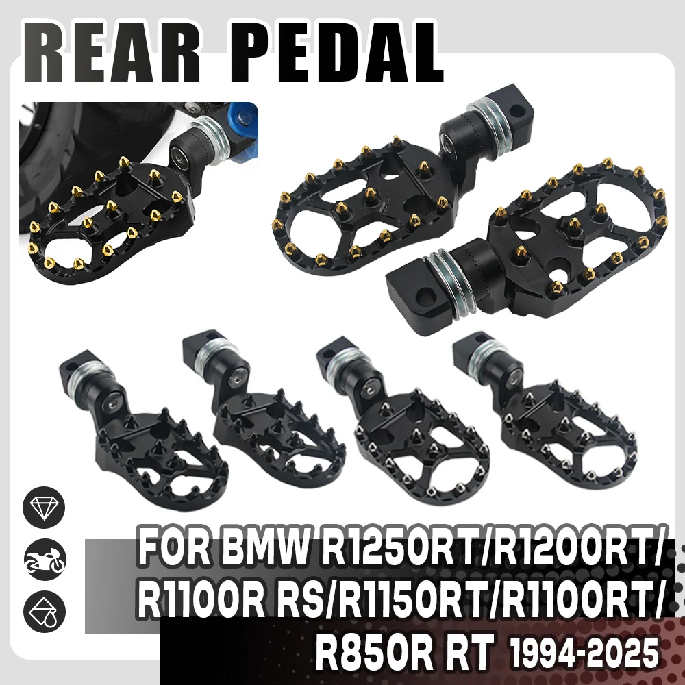 

Для BMW R1100R R850rt r1200rt lc R1150RT R1250 RT 94-25 вращающиеся регулируемые удлиненные опускающие подставки для ног широкие подножки для пассажиров
