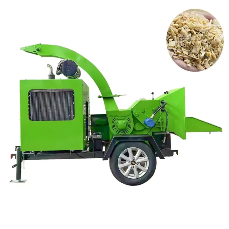 YG High Quality Wood Chipper Machine Large Wood Shredder Chinese Wood Chippers Firewood Crushing Machine Price Sale for Mexico