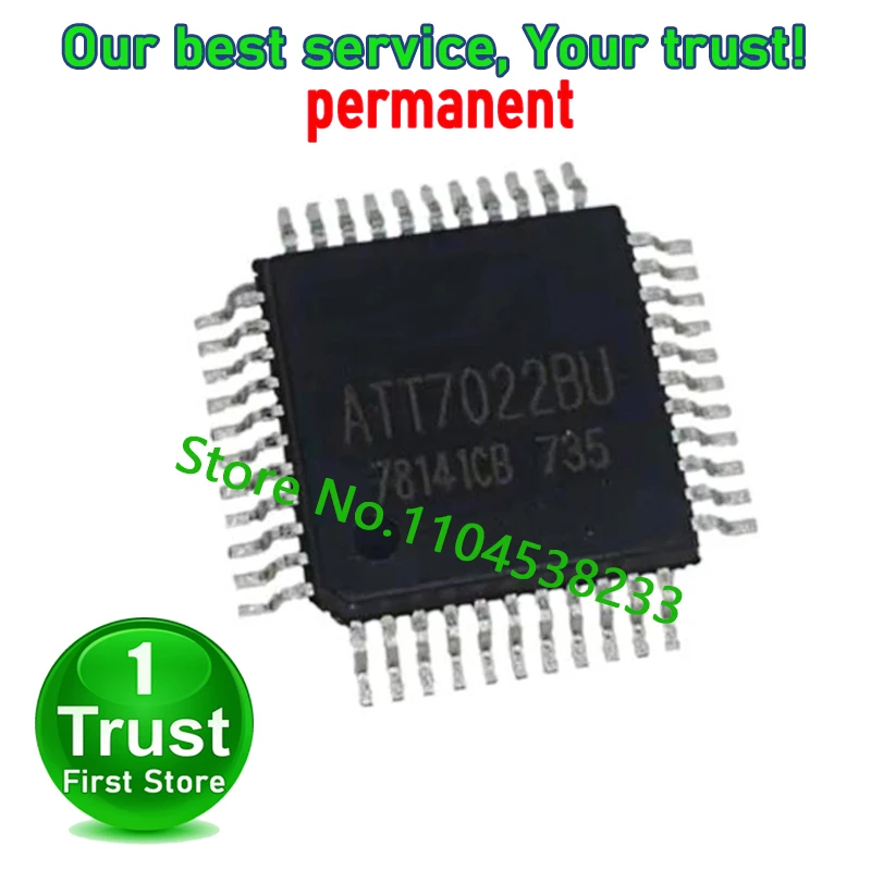 1SZT/LOT ATT7022CU ATT7022BU ATT7022EU ATT7022DU QFP44