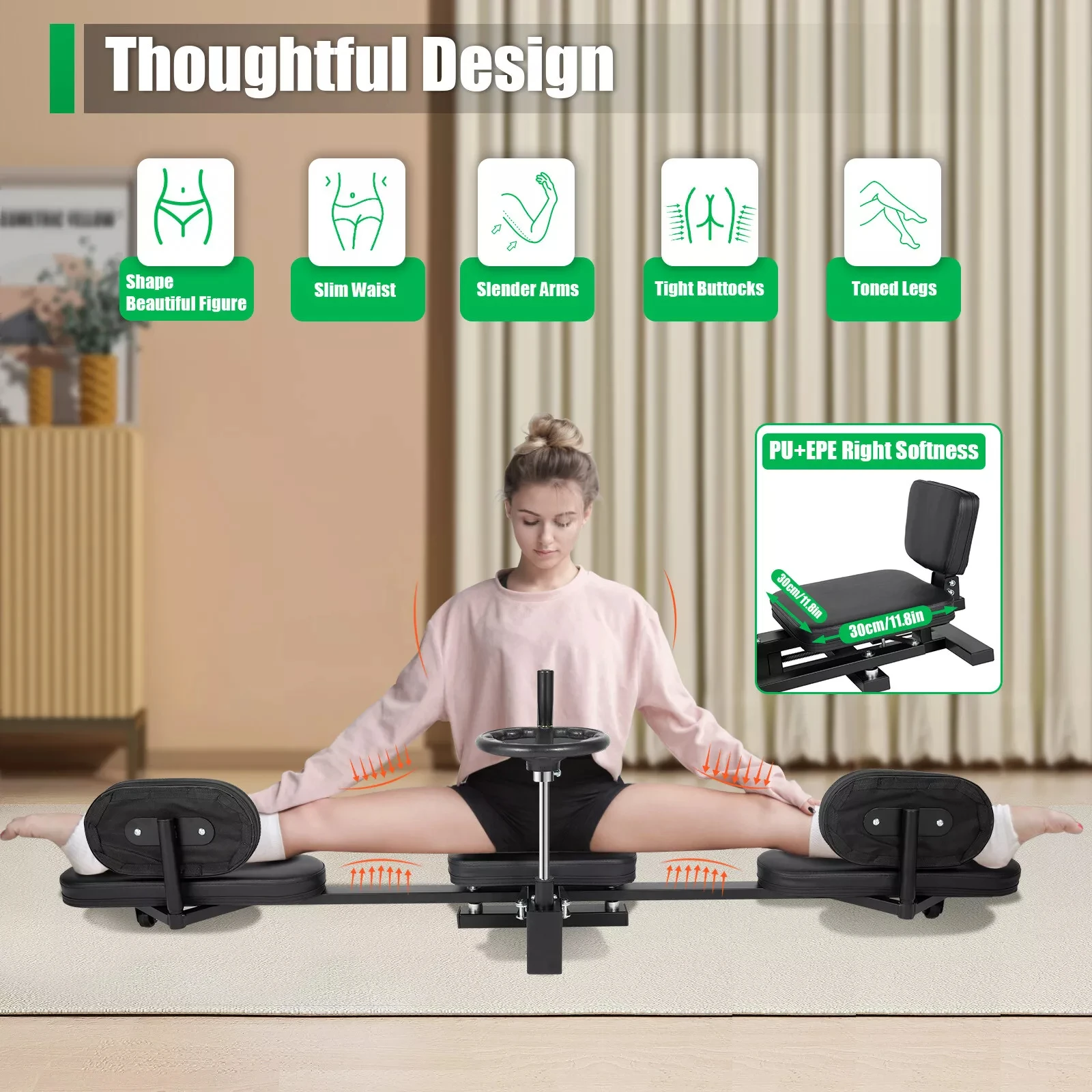 

Leg Stretcher Splits Machine for Fitness Training and Flexibility