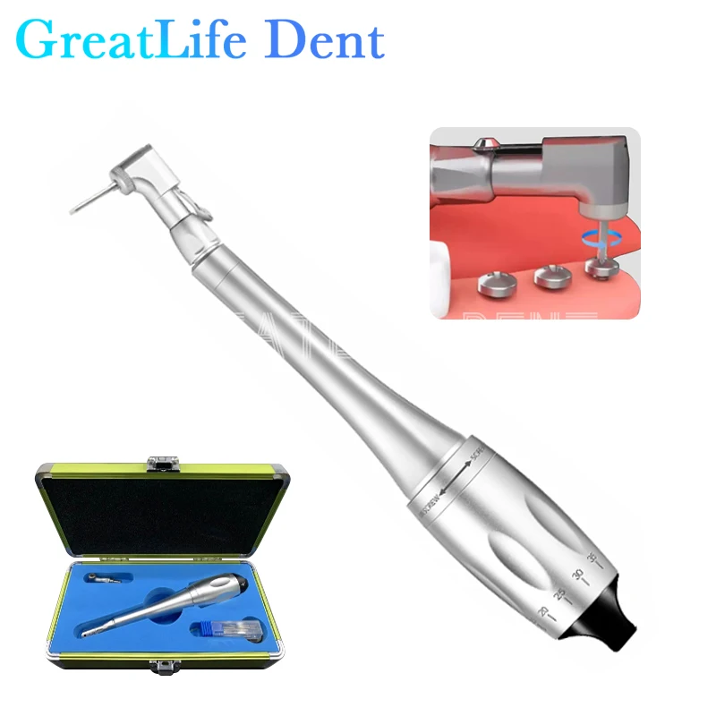 

GreatLife Dent Dental Equipment Handpiece Surgical Abutment Tool Driver 12 Screws Dental Implant Torque Wrench